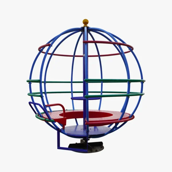 seated revolving park play