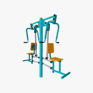 outdoor chest press double