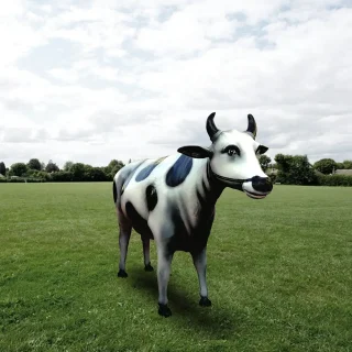 best big cow statue