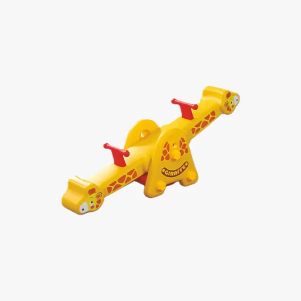 Giraffee indoor plastic seesaw