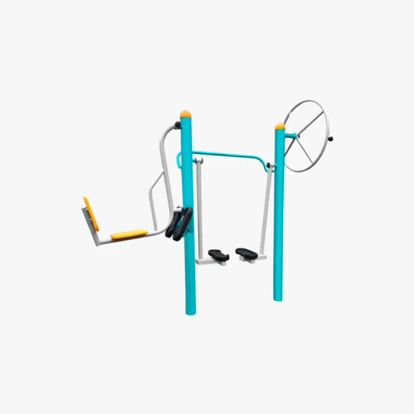 Outdoor fitness 3 Station outdoor fitness