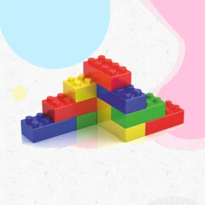 Plastic Blocks (Set of 50 Pcs) - LF 1118 - 2